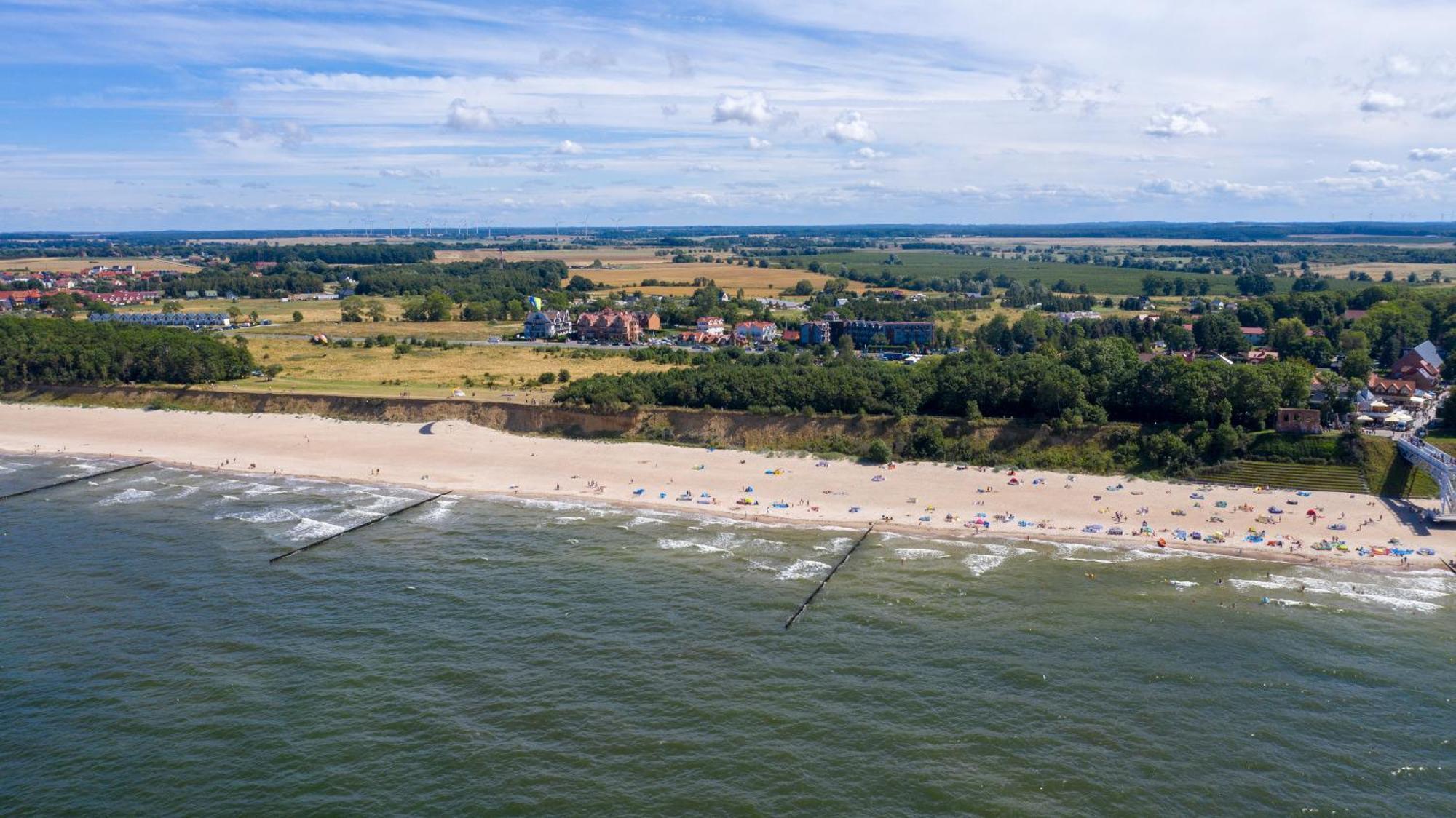 Aparthouse Cliff By Orka 150 M Beach And Sea Trzęsacz Extérieur photo