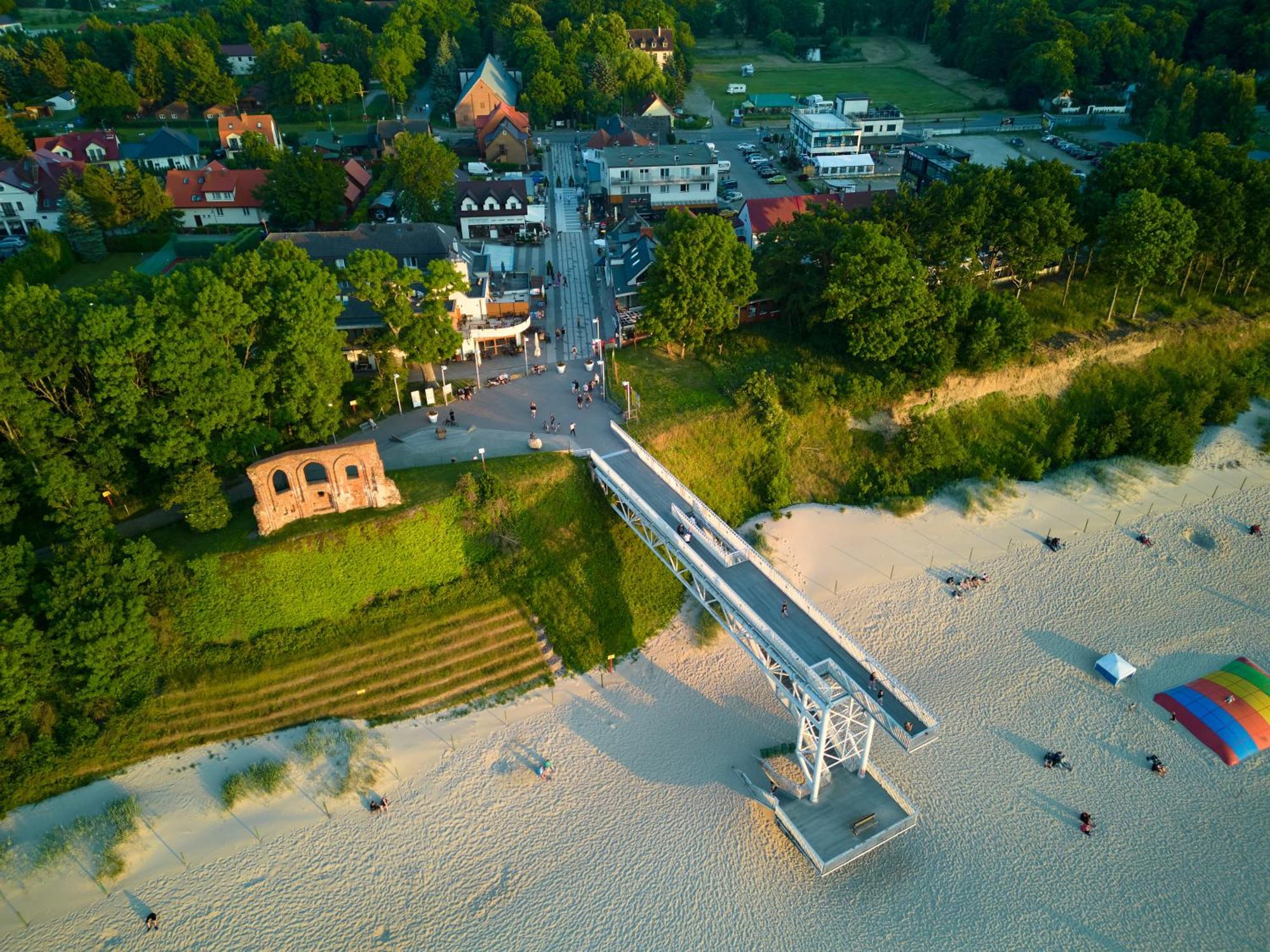 Aparthouse Cliff By Orka 150 M Beach And Sea Trzęsacz Extérieur photo